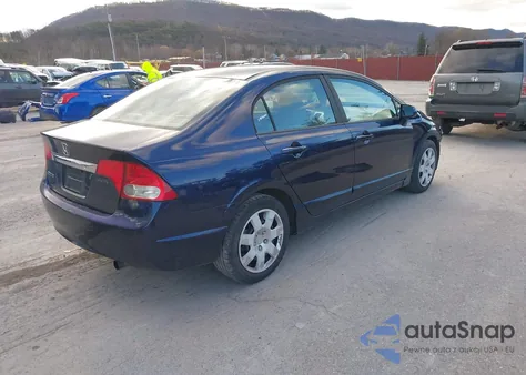 2009 Honda Civic Lx from USA, damaged, VIN 1HGFA16599L011897